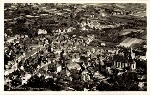 Ak Ettenheim in Baden, Fliegeraufnahme