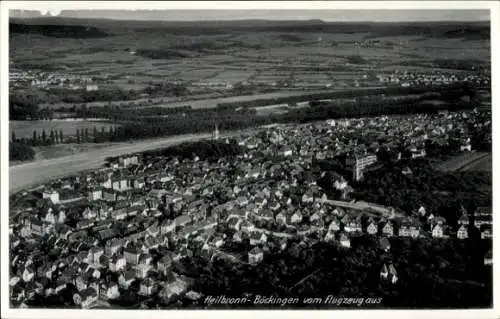 Ak Böckingen Heilbronn am Neckar, Fliegeraufnahme