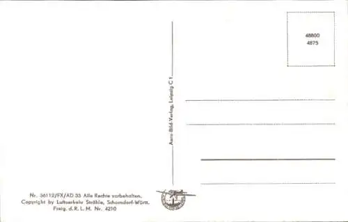 Ak Ueckermünde in Vorpommern, Haffbad, Fliegeraufnahme