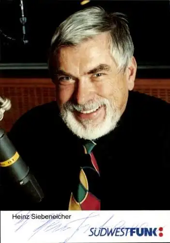 Ak Schauspieler Heinz Siebeneicher, Portrait, Autogramm