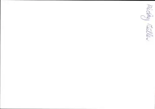 Ak Schauspieler Ricky Müller, Portrait, Autogramm