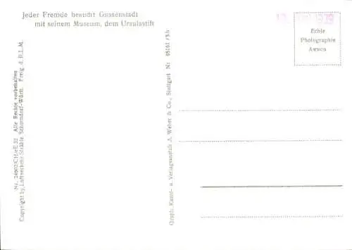 Ak Gussenstadt Gerstetten in Württemberg, Fliegeraufnahme, Nebenbahn Amstetten Gerstetten