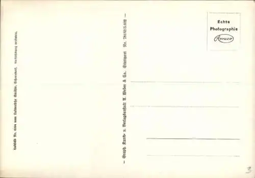 Ak Waiblingen in Württemberg, Luftaufnahme