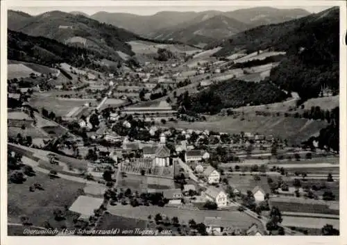 Ak Oberwolfach im Schwarzwald, Fliegeraufnahme