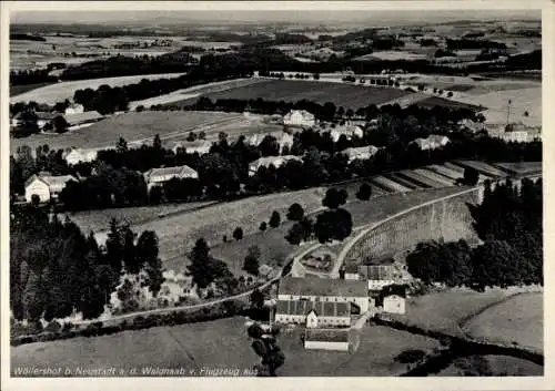 Ak Wöllershof Störnstein in der Oberpfalz Bayern, Luftbild