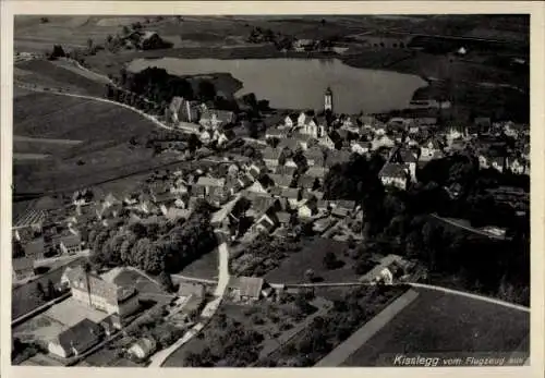 Ak Kißlegg im Allgäu, Fliegeraufnahme