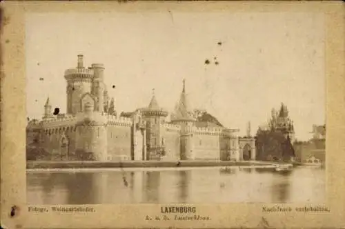 Kabinett Foto Laxenburg in Niederösterreich, kuk Lustschloss