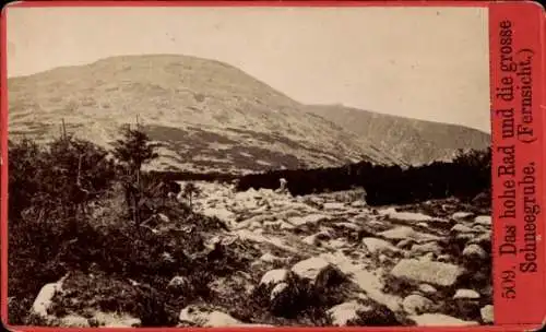 CdV Śnieżne Kotły Schneegrube Riesengebirge Schlesien, Hohes Rad, Große Schneegrube