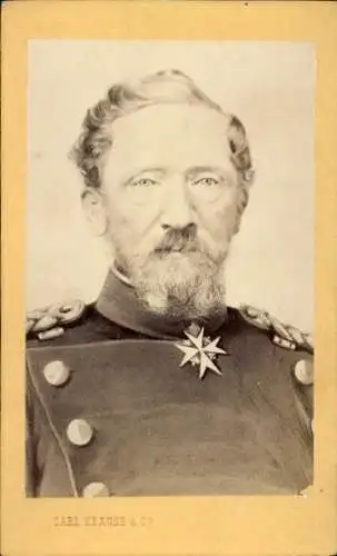 CdV Berlin, General von Blumenthal in Uniform, Porträt