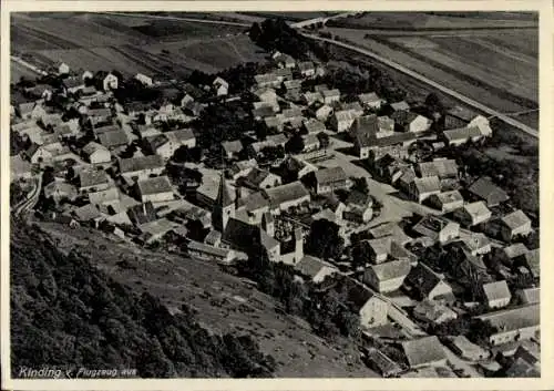 Ak Kinding in Oberbayern, Fliegeraufnahme