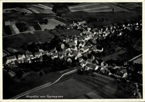 Ak Hengstfeld Wallhausen in Württemberg, Fliegeraufnahme