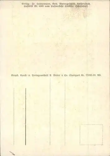 Ak Kaisersbach in Württemberg, Fliegeraufnahme