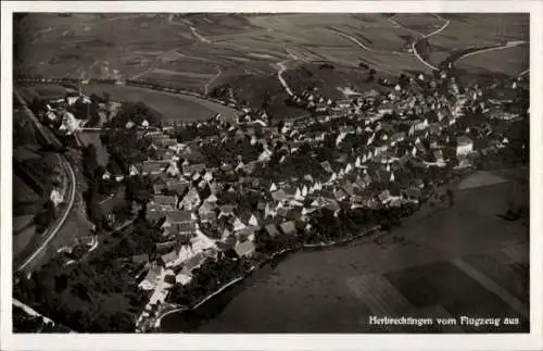 Ak Herbrechtingen in Württemberg, Fliegeraufnahme