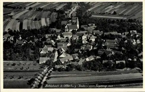 Ak Bohlsbach Offenburg in Baden Schwarzwald, Fliegeraufnahme