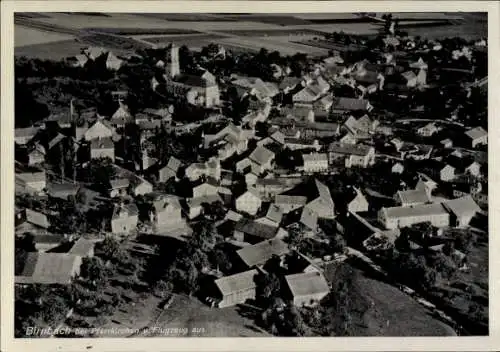 Ak Birnbach im Westerwald, Fliegeraufnahme