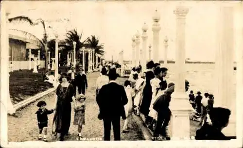 Foto Ak Veracruz Mexico, Promenade, Villa