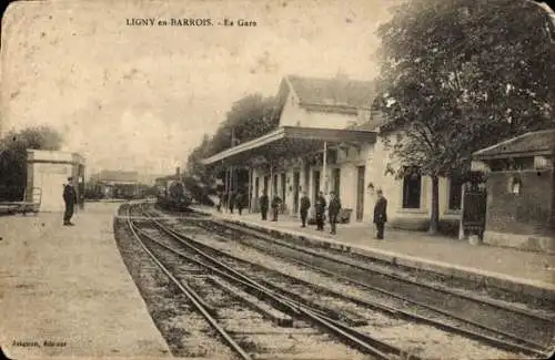 Ak Ligny et Barrois Meuse, Gare