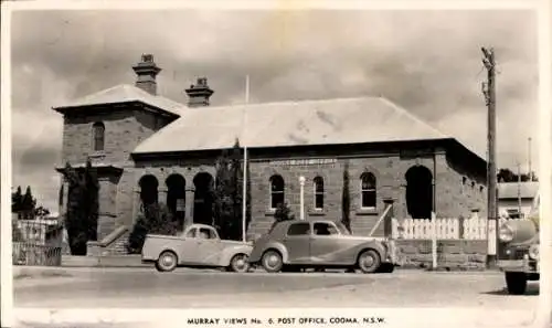 Foto Ak Cooma NSW Australien, Postamt, Murray Views Nr. 6