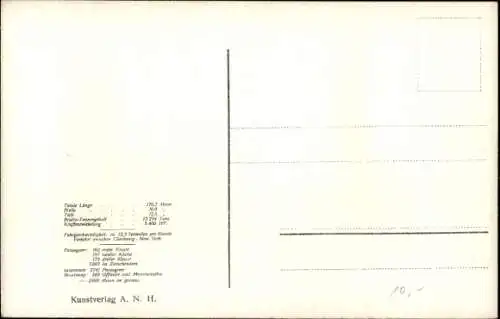 Ak Dampfer Pretoria, HAPAG