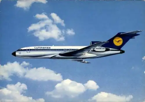 Ak Deutsches Passagierflugzeug, Lufthansa, Boeing 727 Europa Jet