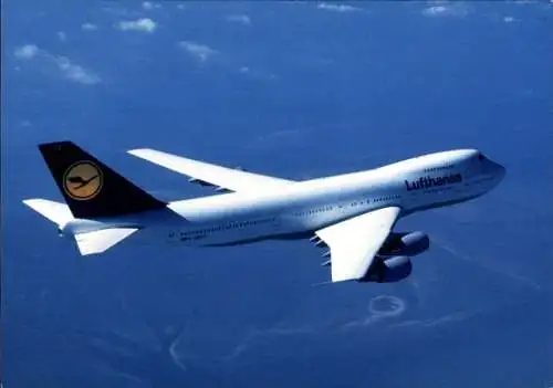 Ak Deutsches Passagierflugzeug, Lufthansa Boeing 747-200