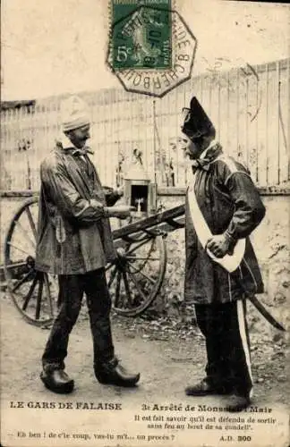 Ak Le Gars de Falaise, Arrêté de Monssieu 1 Mair, Soldat, Bauer