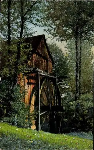 Ak Photochromie, Nenke und Ostermaier 1922, Wassermühle