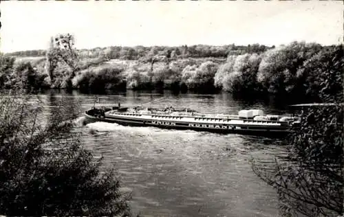 Ak Montesson la Borde Yvelines, Ufer der Seine