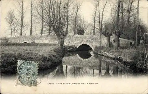 Ak Épone Yvelines, Pont Galant verklagt la Mauldre