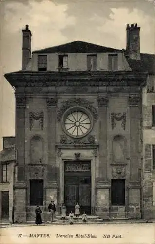 Ak Mantes Yvelines, Hotel Dieu