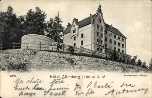 Ak Neubois Gereuth Elsass Bas Rhin, Hotel Altenberg