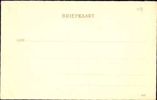 Ak Breda Nordbrabant Niederlande, Nieuwe Ginnekenstraat, Straßenbahn