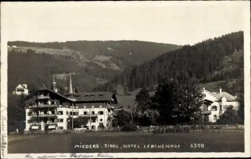 Ak Mieders in Tirol, Hotel Lerchenhof