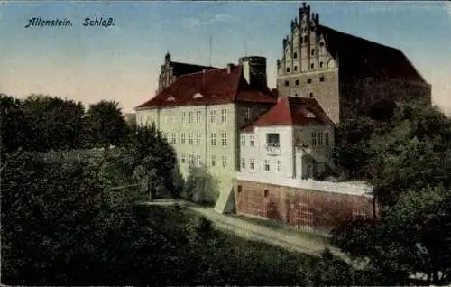 Ak Olsztyn Allenstein Ostpreußen, Schloss