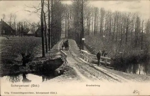 Ak Scherpenzeel Gelderland, Broekerbrug