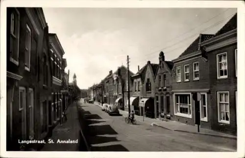 Ak Sint Annaland Zeeland Niederlande, Voorstraat