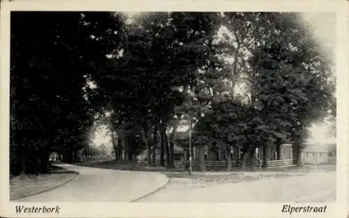 Ak Westerbork Drenthe Niederlande, Elperstraat