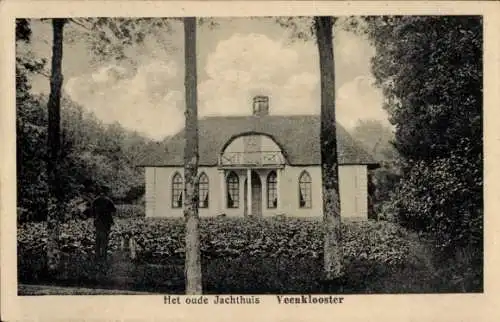 Ak Buitenpost Achtkarspelen Fryslân Niederlande, Veenklooster, Das alte Jagdschloss