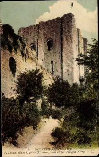 Ak Montrichard Loir et Cher, Donjon