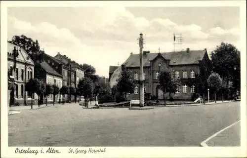 Ak Osterburg in der Altmark, St. Georg Hospital