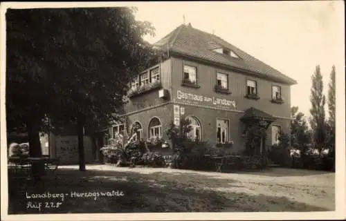 Foto Ak Herzogswalde Wilsdruff Sachsen, Landberg, Gasthaus zum Landberg