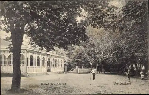 Ak Hamburg Wandsbek Volksdorf, Hotel Waldesruh