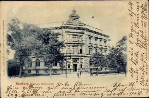 Ak Hamburg Mitte Altstadt, Wilhelm Gymnasium