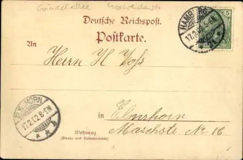 Ak Hamburg Mitte Altstadt, Wilhelm Gymnasium
