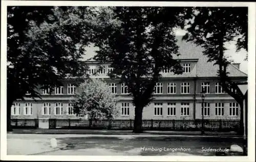 Ak Hamburg Nord Langenhorn, Süderschule