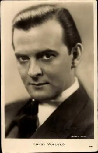 Ak Schauspieler Ernst Verebes, Portrait