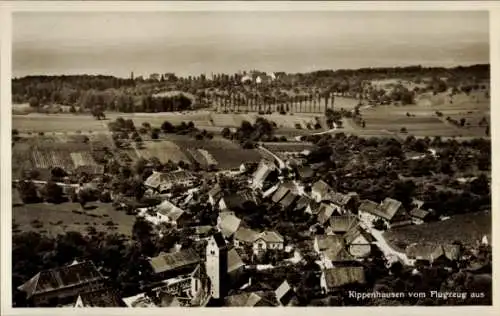 Ak Kippenhausen Immenstaad am Bodensee Baden Württemberg, Fliegeraufnahme