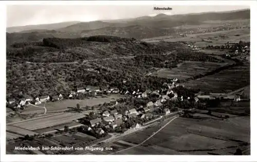 Ak Miedelsbach Schorndorf in Württemberg, Fliegeraufnahme