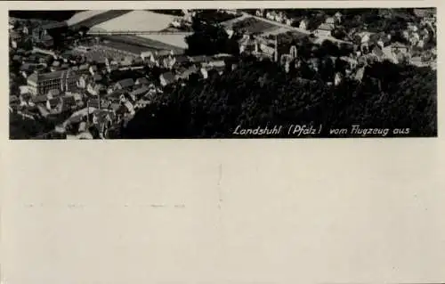 Ak Landstuhl in der Pfalz, Fliegeraufnahme