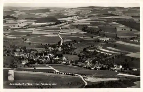 Ak Reichenbach an der Nahe bei Baumholder Rheinland Pfalz, Fliegeraufnahme